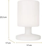 smartwares Campingtisch Smartwares 5000.472 LED-Tischleuchte &ndash; Drahtlos &ndash;...
