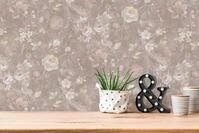 A.S. Cr&eacute;ation Vliestapete Natural Living Blumentapete, leicht strukturiert,...
