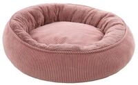 Flamingo Tierbett Katzenbett Colette rund altrosa