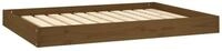vidaXL Tierbett, Hundebett Honigbraun 101,5x74x9 cm Massivholz Kiefer