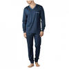 Mey Pyjama Anzug lang, yacht blue