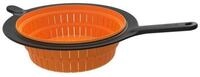 Fiskars K&uuml;chensieb Functional Form, Kunststoff, Silikon, auch als D&auml;mpfeinsatz