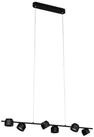 Paulmann LED Pendelleuchte Puric Pane 6x4,5W Anthrazit/Schwarz 230V