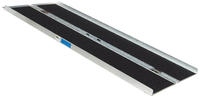 TRUTZHOLM Auffahrrampe Rollstuhlrampe klappbar 122cm Traglast 272kg Alu grau...