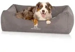 Knuffelwuff Tierbett Hundebett Baltimore, Orthop&auml;disch grau 80 cm x 120 cm