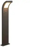 Arcchio Au&szlig;en-Stehlampe Advik, 1 x 13,5 W LED, warmwei&szlig; grau|schwarz