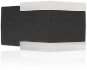 smartwares Au&szlig;en-Wandleuchte Smartwares OOL-50020 Black Up- und Downlight -