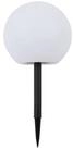 Lindby Au&szlig;en-Stehlampe Lago, LED, Kunststoff Wei&szlig; tageslicht IP44, 2 x 0,2 W LED,