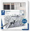 STAEDTLER Bleistift STAEDTLER® Schreibgeräteset Charcoal Set 61 100C