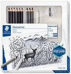 STAEDTLER Bleistift Kohlestifte-Set, (12-tlg), 12 St&uuml;ck