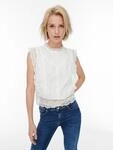 Spitzenshirt ONLY "ONLKARO &ndash; Spitzentop mit Stehkragen f&uuml;r elegante Looks",...