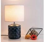 Pauleen Tischleuchte Glowing Midnight, ohne Leuchtmittel, E14, Stoffschirm,...