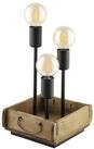 EGLO LED Tischleuchte Wootton, Leuchtmittel exklusive, Tischleuchte - L25 x B22...