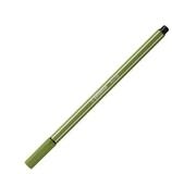 STABILO Filzstift Premium-Filzstift - STABILO Pen 68 - Einzelstift - moosgr&uuml;n