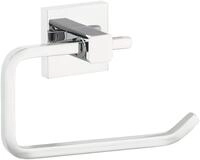 tesa Toilettenpapierhalter DELUXXE WC-Rollenhalter ohne Bohren - 10,1 cm : 16,0...