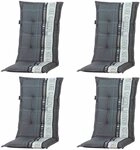 Madison Hochlehnerauflage Garden, (Set, 4 St., 4x Auflagen f&uuml;r