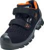 Uvex 2 MACSOLE® Sandalen S1P schwarz, orange Weite 11 Sicherheitsschuh schwarz 43