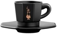 BIALETTI Gl&auml;ser-Set, Satz von Kaffeetassen Bialetti 700000671 Schwarz...