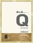 nielsen Bilderrahmen Holzrahmen 6530009 Quadrum 30x40cm gold