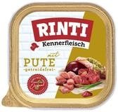 Rinti Kennerfleisch Plus mit Pute 300 g - 9 St&uuml;ck, Nassfutter f&uuml;r: Hund