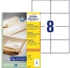 Avery Zweckform Etiketten Universal-Etiketten RC A4 105x74mm 100 Bogen/800...