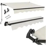 Juskys Gelenkarmmarkise UV40+ & wasserabweisend, einstellbarer Neigungswinkel...