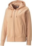 PUMA Kapuzensweatshirt HER Full-Zip Hoodie TR DUSTY TAN