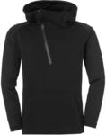 Trachtenponcho UHLSPORT "ZIP-HOODIE ESSENTIAL PRO", Herren, Gr. XXL, schwarz,