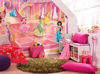 Komar Fototapete Princess Glitzerparty - Gr&ouml;&szlig;e 368 x 254 cm, glatt, bedruckt,