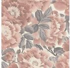 Rasch Vliestapete Rasch Kimono, Floral, grau rosa 408331