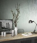 Marburg Vliestapete Concrete, strukturiert, gl&auml;nzend, moderne Tapete f&uuml;r...