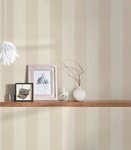 A.S. Cr&eacute;ation Vliestapete Natural Living Streifentapete, leicht strukturiert,...