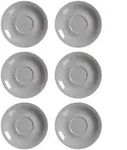 Ritzenhoff & Breker Untertasse Doppio Jumbountertassen &oslash; 17 cm 6er Set, (6 St)...