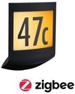 Paulmann LED Au&szlig;en-Wandleuchte Padea IP44 198x71mm 8,2W 550lm 230V Anthrazit