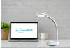Trio LED Schreibtischleuchte COBRA in Weiß mit Flexgelenk & Touch Dimmer, 32cm...
