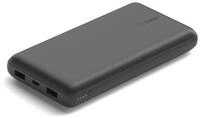 Belkin BoostCharge 20.000mAh Powerbank 15 Watt zum Laden von 3 Ger&auml;ten Powerbank, 1x