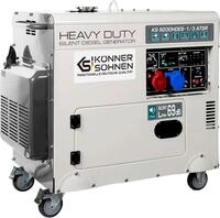 K&ouml;nner & S&ouml;hnen Stromerzeuger KS 9200HDES-1/3 ATSR, 7,50 in kW, (18PS 4-Takt
