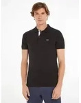 Tommy Jeans Poloshirt TJM SLIM PLACKET POLO schwarz XXL (54)