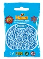 Hama B&uuml;gelperlen Hama Beutel mit 2000 Mini-B&uuml;gelperlen pastell