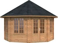 Palmako Gartenhaus Pavillon Hanna, BxT: 503x503 cm, hellbraun