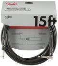 Fender Instrumentenkabel, Professional Instrument Cable BLK 4,5 m -...
