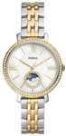 Fossil Quarzuhr ES5166 ES5166, Fossil ES5166 JACQUELINE Uhr Damenuhr Edelstahl