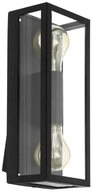EGLO Wandleuchte ALAMONTE 1 Wandlampe, Stahl, Glas, IP44, E27, Au&szlig;enlampe,...