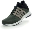 UYN Nature Tune (Merinowolle, flexibel, nahtlos) olivegr&uuml;n Herren Sneaker