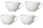 Ritzenhoff & Breker Cappuccinotasse Bianco Cappuccinotassen 300 ml 4er Set,...