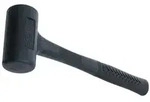 BGS technic Hammer BGS Schonhammer r&uuml;ckschlagfrei Kopf-&Oslash; 60 mm bunt