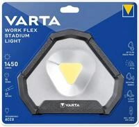 VARTA LED Taschenlampe Taschenlampe LED Work Flex Stadium Light Akku 18647