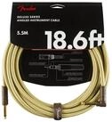 Fender Instrumentenkabel, Deluxe Tweed Instrument Cable 5,5 m - Instrumentenkabel