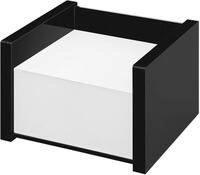 WEDO Notizzettel Zettlebox Black Office Acryl gef&uuml;llt schwarz