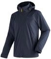 Regenjacke MAIER SPORTS "Metor rec M", Herren, Gr. 50, blau (dunkelblau), 100%